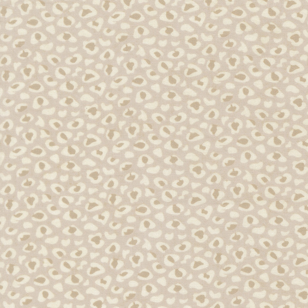 Moda Fabrics Fieldrush BasicGrey Wild Flower Leopard Wild Flower